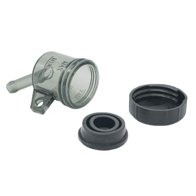 LE LEFOSSI Universal Motorcycle Foot Rear Brake Master Cylinder Tank Oil Cup Fluid Bottle Reservoir - Image 2
